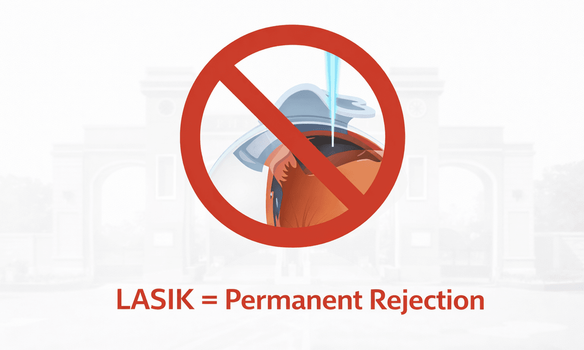 Sainik School eyesight requirements