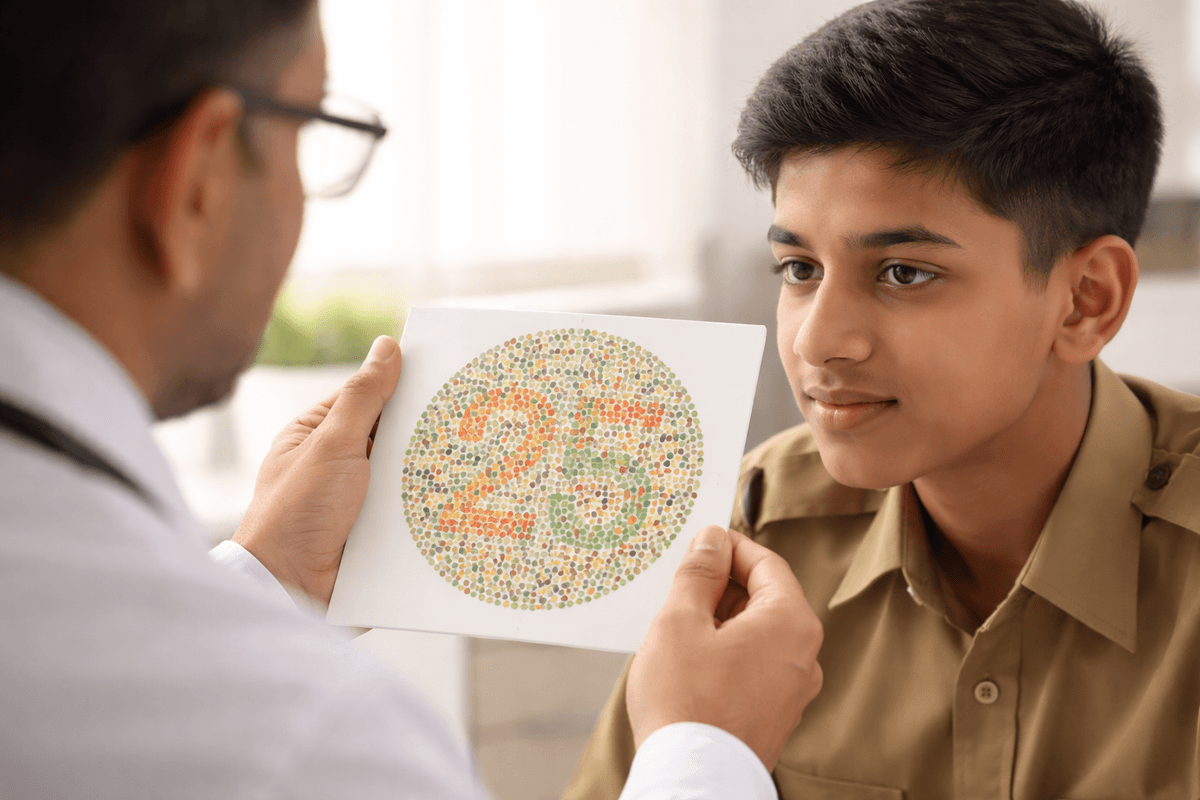 Sainik School eyesight requirements