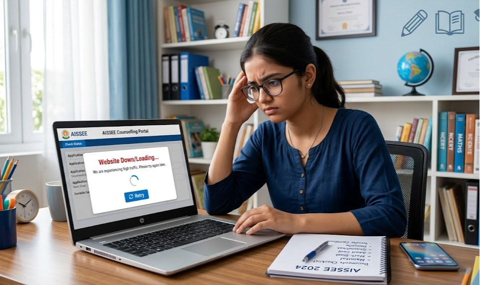How to Check AISSEE 2026 E-Counselling Status When Website is Down