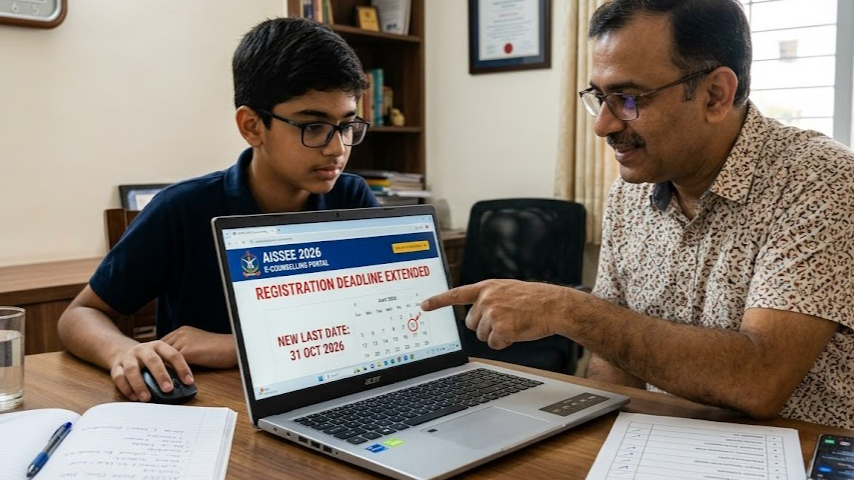 AISSEE 2026 E-Counselling Dates Extended: New Registration Deadline & Important Updates