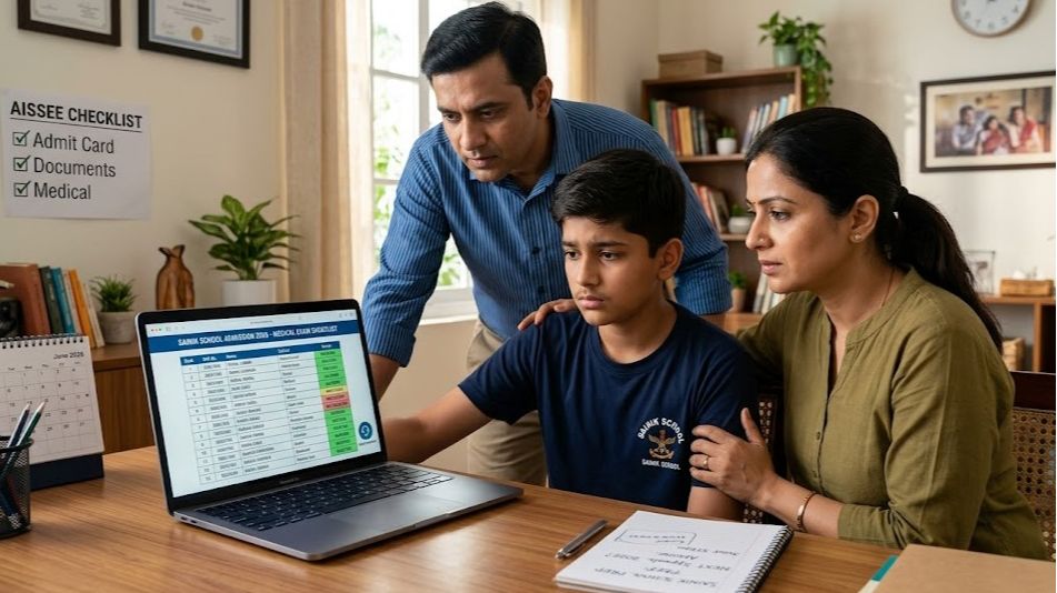 What to Do If Your Child's Name Is Not on Sainik School Medical List 2026