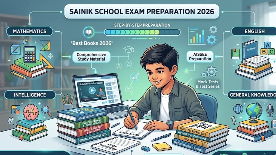 Sainik School Exam Preparation 2026: Best Books & Study Material