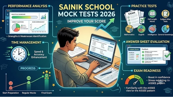 Sainik School Mock Tests 2026: How to Improve Your Score