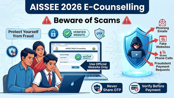 AISSEE 2026 E-Counselling Scams: How to Protect Yourself from Fraud