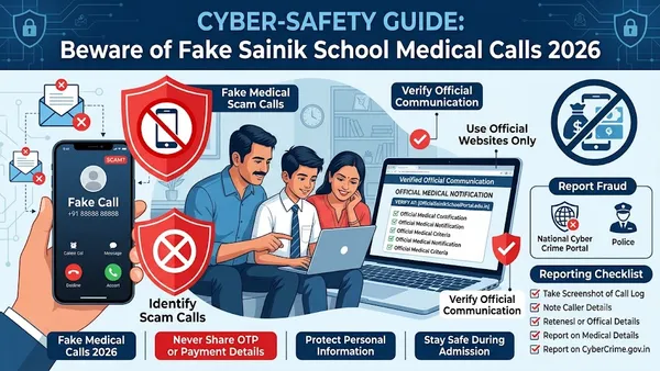 Fake Sainik School Medical Calls 2026: How to Identify & Report