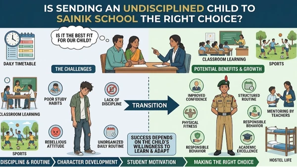 Is Sending Undisciplined Child to Sainik School the Right Choice