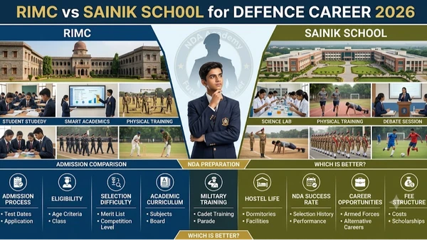 RIMC vs Sainik School: Which Is Better for Defence Career 2026?