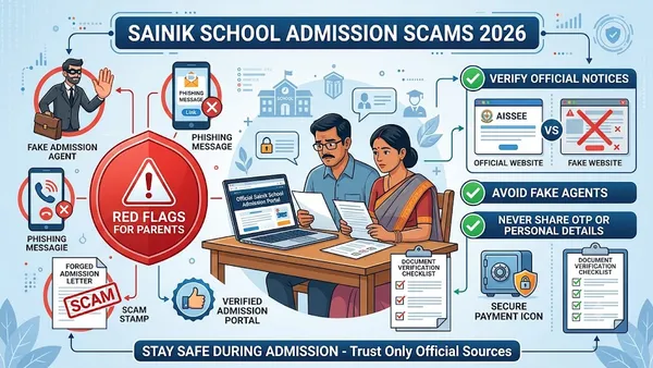Sainik School Admission Scams 2026: Red Flags Parents Should Know