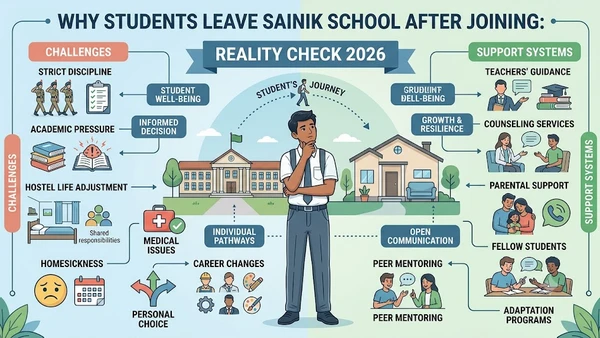 Why Students Leave Sainik School After Joining: Reality Check 2026